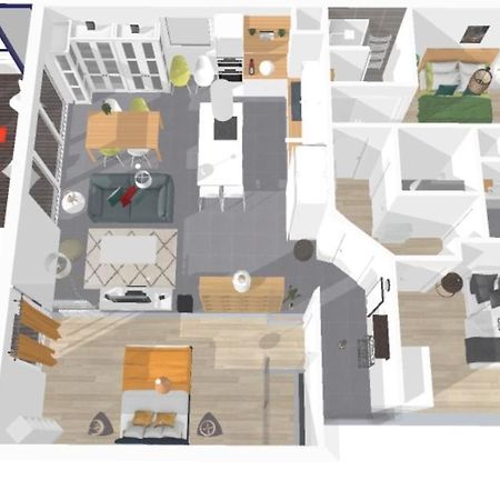 Expat Renting - Le Mosaique - Patte D'Oie - Parking Apartment Toulouse Exterior foto